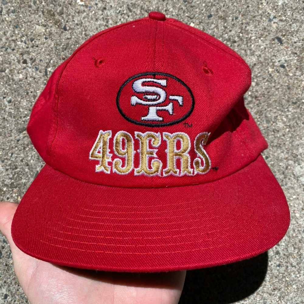 Vintage 90s 49ers Hat Starter Eastport Red Snapback NFL